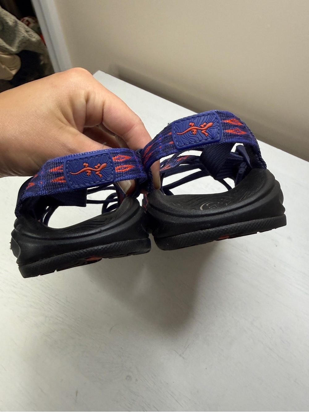 Chaco Sandals ZVOLV X2 Womens 7 Volcanic Blue Orange - Picture 5 of 11